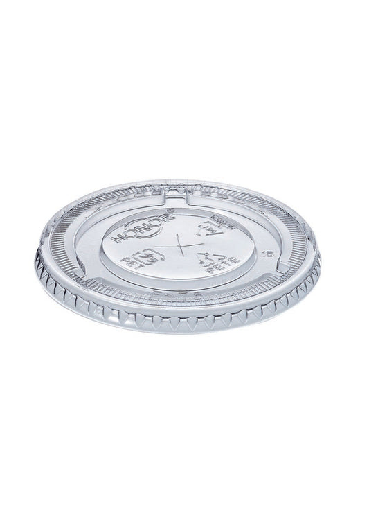 F78 No Hole - HONOR PET Flat Lid for DIA. 78mm Cup (No Hole)