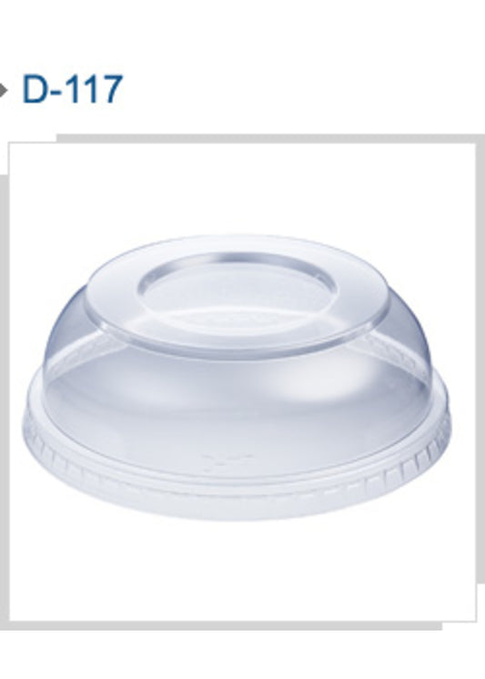 D117 - HONOR PET Dome Lid for HR Series Round Deli Containers
