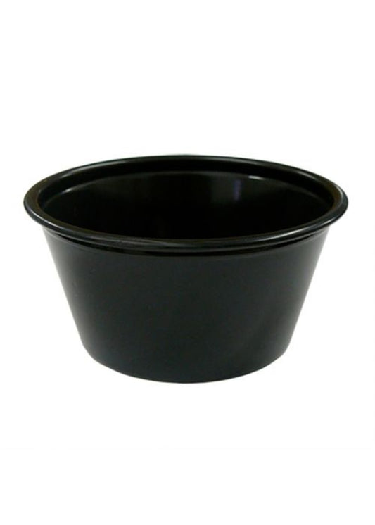 P200B - 2oz PP Portion Cup (black)