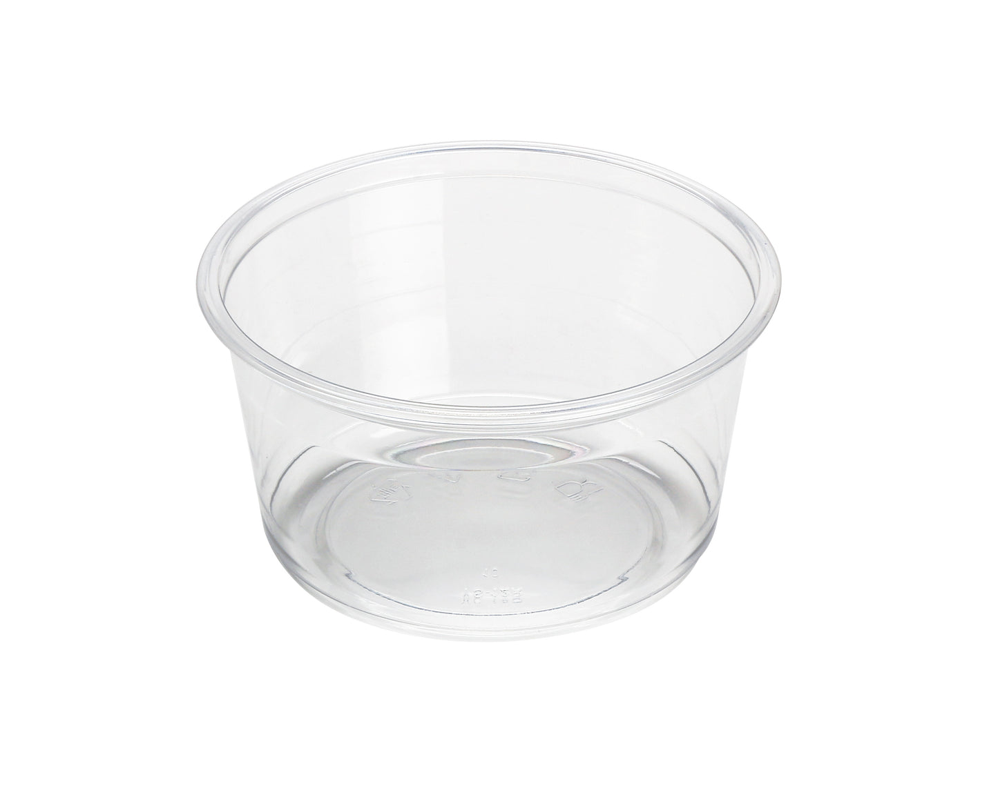 YS-12RG - YS 12oz PLA Clear Round Deli Container / Açaí Bowl
