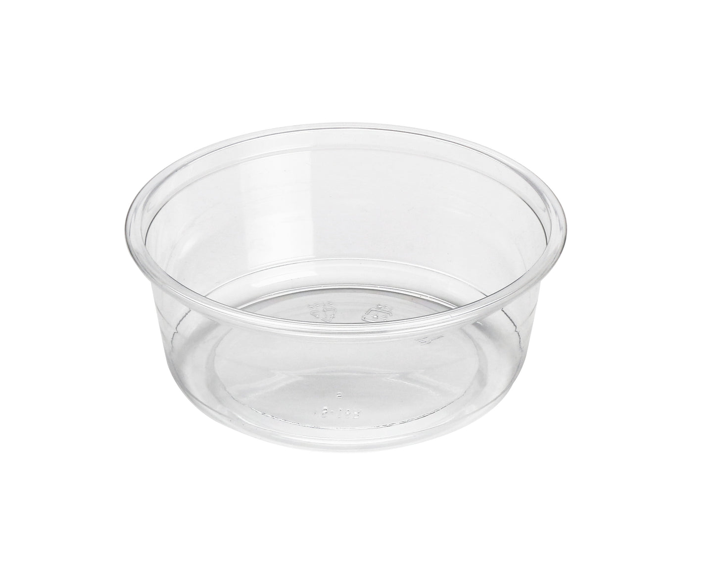YS-08RG - YS 8oz PLA 8oz Clear Round Deli Container / Açaí Bowl