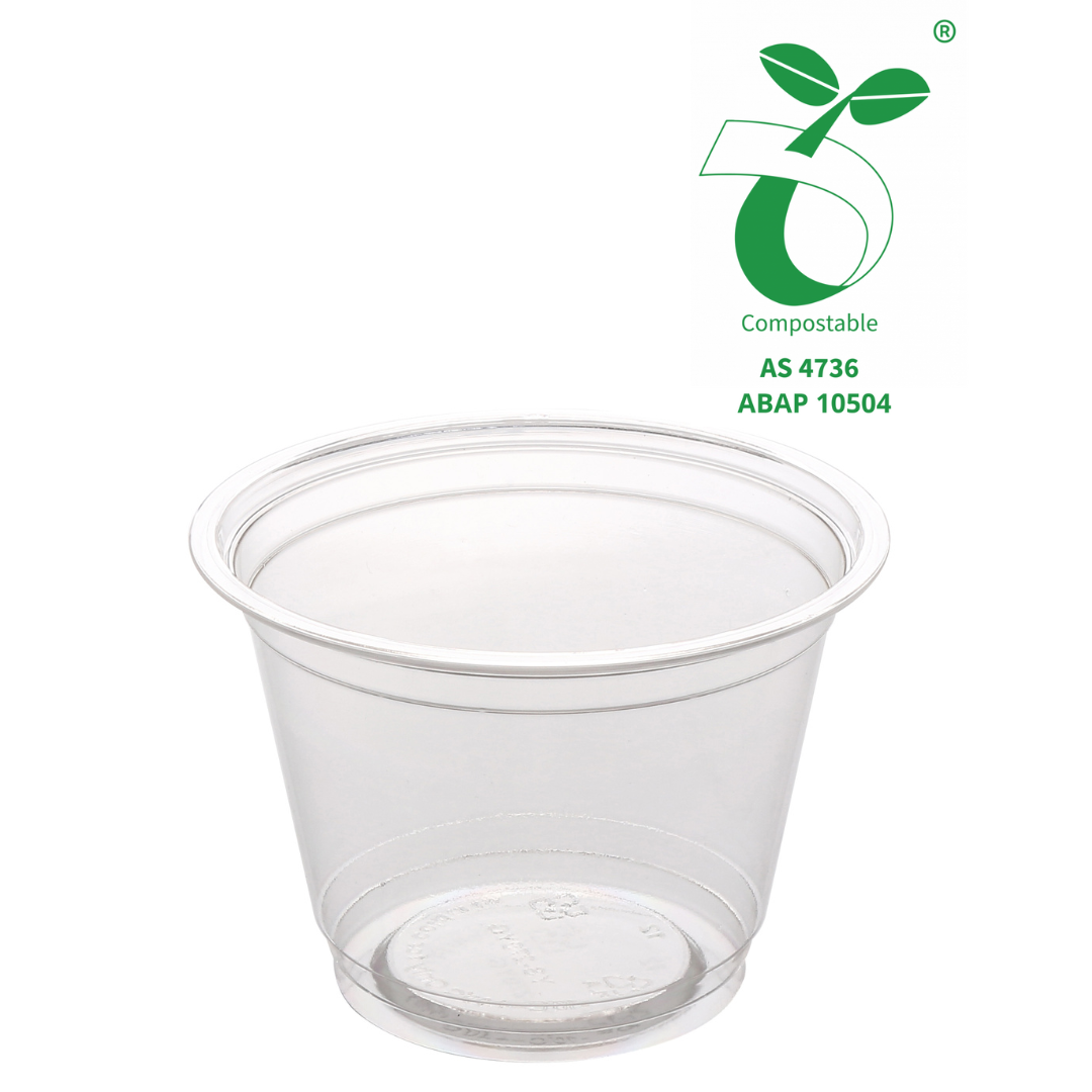 YS-270YG PLA - YS 9oz PLA Clear Cup (DIA. 96mm)